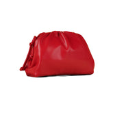 Sac nuage plissé, sac à bandoulière avec clip, sac à main